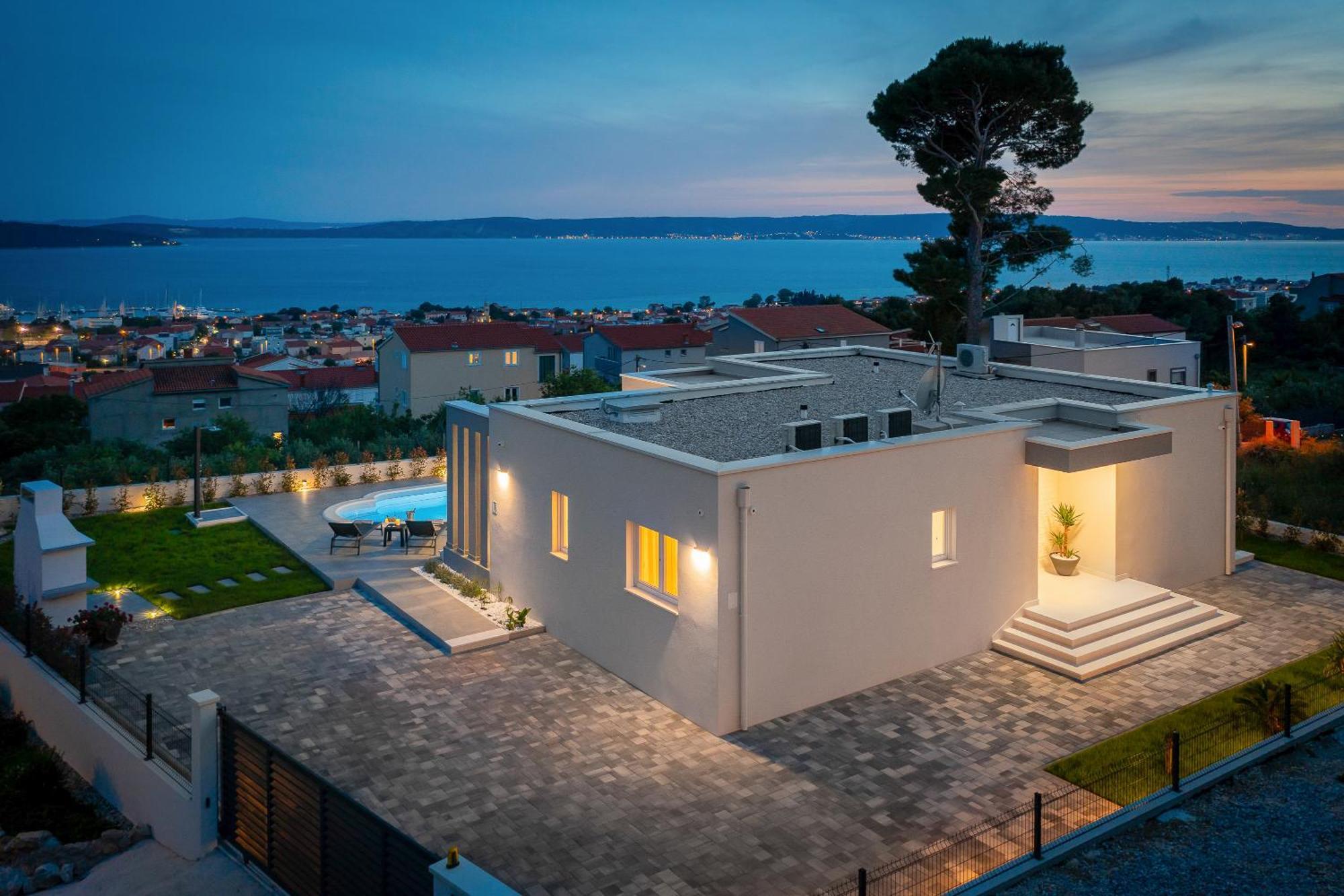 Villa Paradiso Adriatico Kaštela Extérieur photo