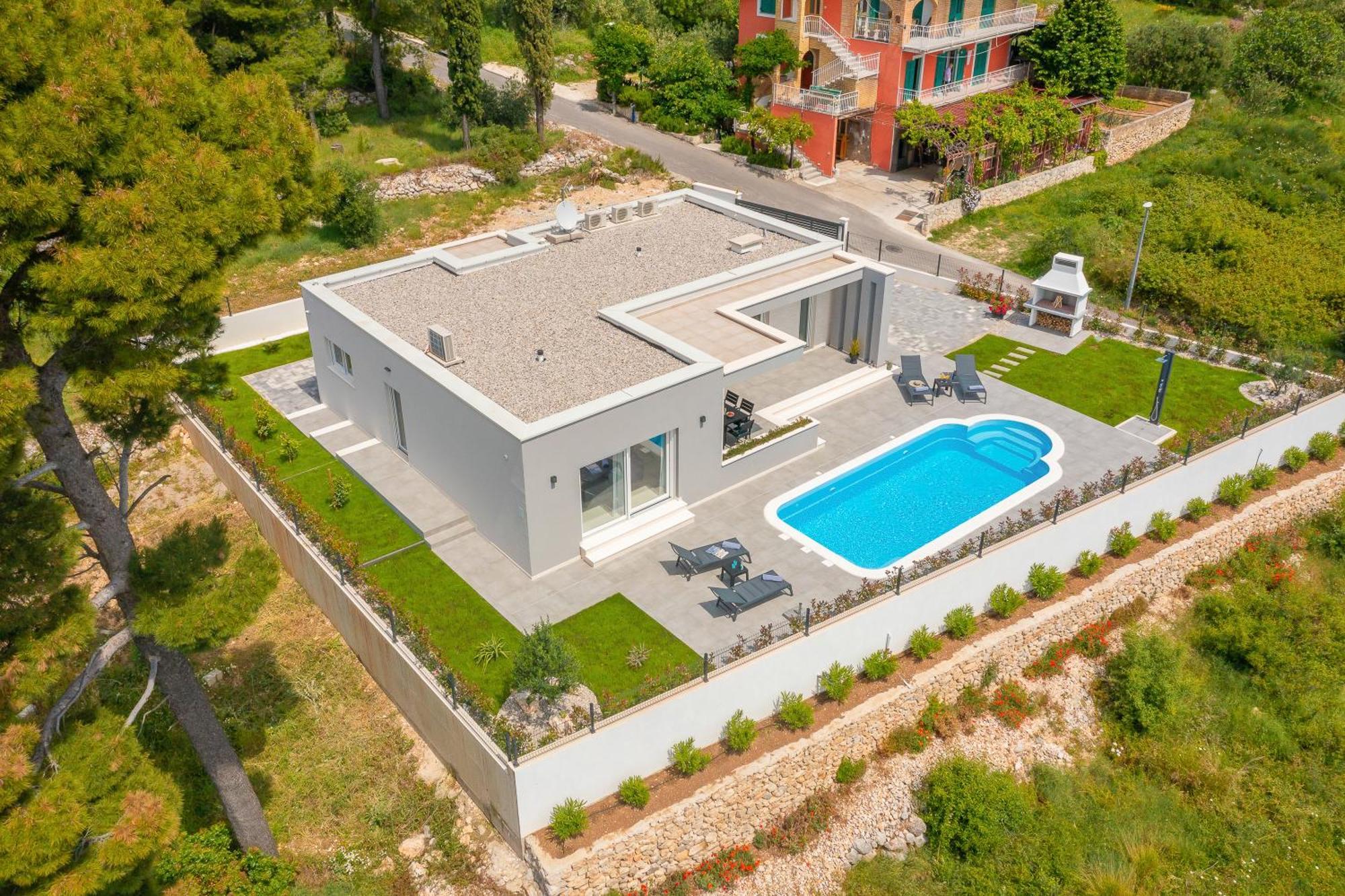 Villa Paradiso Adriatico Kaštela Extérieur photo