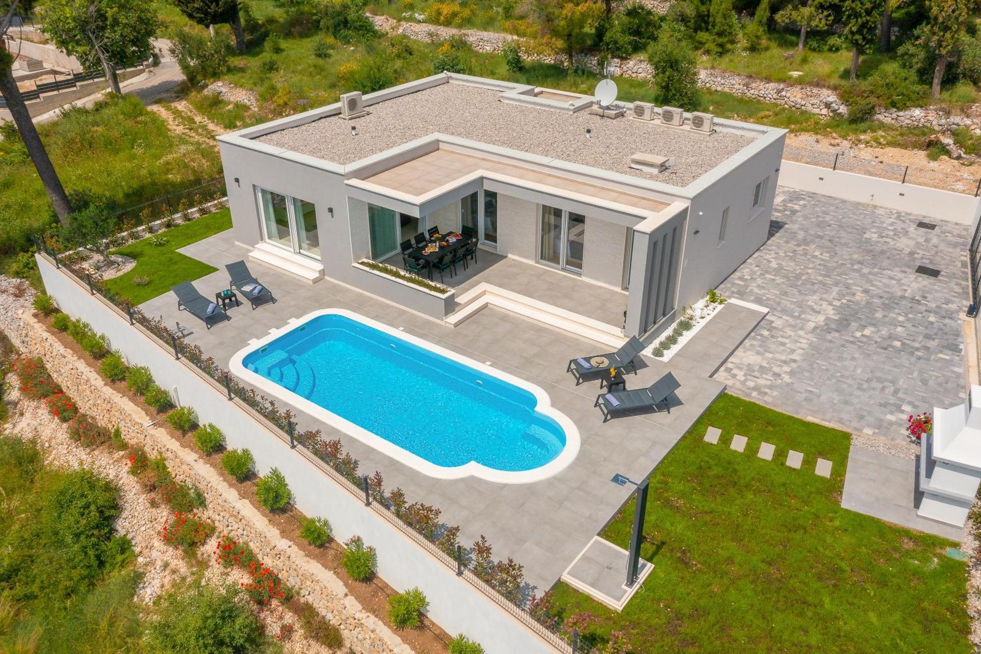 Villa Paradiso Adriatico Kaštela Extérieur photo